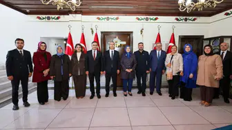 AK Parti Heyeti Afyonkarahisar Valisi Naci Aktaş’ı Ziyaret Etti
