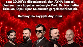 Ayna Konseri Afyon’da Nerede Yapılacak? İşte Yeni Adresi