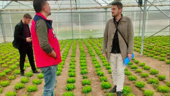 Bolvadin’de tarım eğitimi seraya taşındı: Öğrencilerin çalışmaları yerinde incelendi
