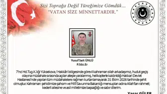 Yusuf Sait Ünlü kimdir? Şehit Yusuf Sait Ünlü kaç yaşındaydı, nereli, evli mi?