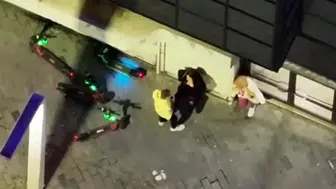 Fuhuş pazarlığı drone ile tespit edildi! 27 şüpheli gözaltında