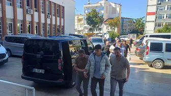 Okul çevresinde pompalı tüfekle yakalandılar! 3 şüpheli tutuklandı