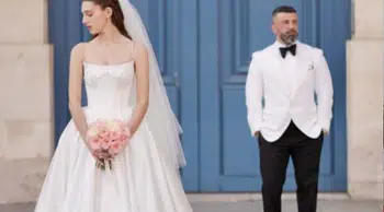 Ünlü Oyuncu Paris’te Evlendi! Yüzükleri Çağatay Ulusoy Takmıştı!