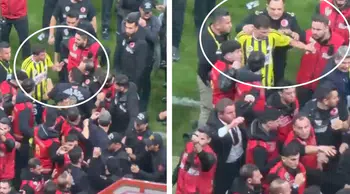 Mert Hakan Yandaş'tan büyük ayıp: Polis memurunu önce itti sonra tartıştı!