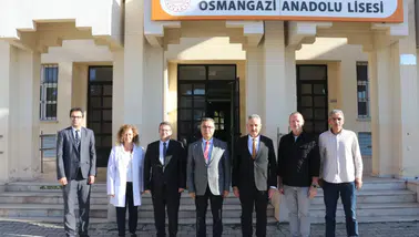 Müdür Altınkaynak’tan Osmangazi Anadolu Lisesi’ne ziyaret