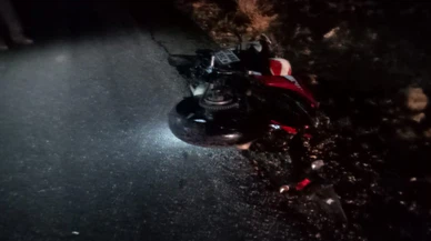 Motosiklet kazasında 1 kişi yaşamını yitirdi
