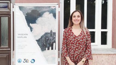 AKÜ GSF’de resim sergisi açıldı