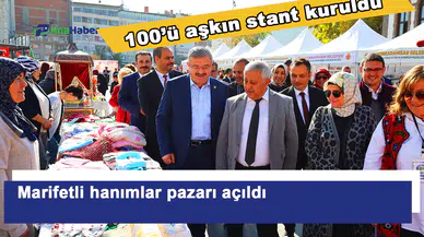 Marifetli Hanımlar Pazarı Açıldı 