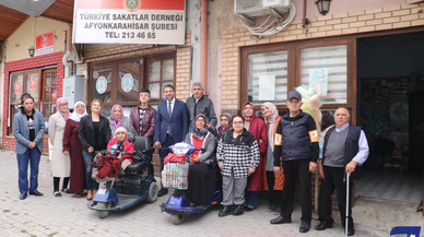 Dr. Ersan Özgür'den Engelli Vatandaşlara Ziyaret