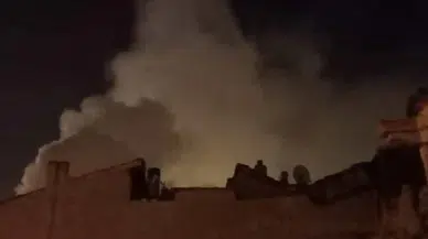 Müstakil Evde Çıkan Yangın Korkuttu