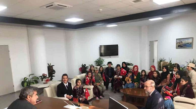 Öğrenciler Büyük Taarruz Zaferinin 100. yılı anısına tiyatro hazırladı