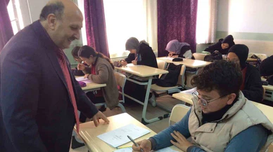 LGS Deneme Sınavı Yapıldı