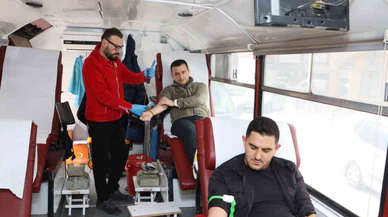 Kızılay Bağışına Kaymakamdan Destek