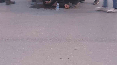 Köpeğe Çarpan Motosiklet Sürücüsü Ağır Yaralandı