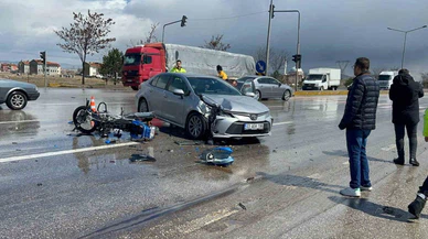 Kazaya Karışan Araçların Plakalarının Aynı Harflerden Oluşması Dikkat Çekti