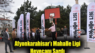 Afyonkarahisar’ı Mahalle Ligi Heyecanı Sardı