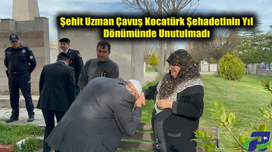 Şehit Uzman Çavuş Kocatürk Şehadetinin Yıl Dönümünde Unutulmadı