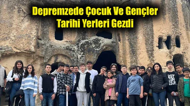 Depremzede Çocuk Ve Gençler Tarihi Yerleri Gezdi