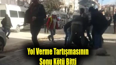 Yol Verme Tartışmasının Sonu Kötü Bitti