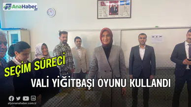 Afyon Valisi Yiğitbaşı Oyunu Kullandı