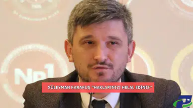 Afyonspor Başkanı Süleyman KARAKUŞ'dan Veda Mesajı