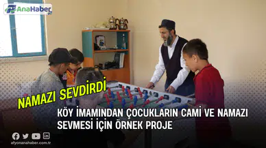 Köy İmamından Çocukların Cami Ve Namazı Sevmesi İçin Örnek Proje