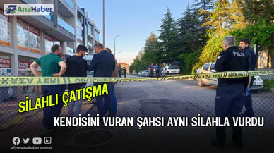 Kendisini Vuran Şahsı Aynı Silahla Vurdu