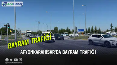 Afyonkarahisar - Konya Karayolunda Bayram Trafiği Yoğunluğu
