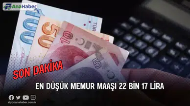 Memur Maaşları Belli Oldu