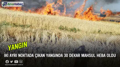Afyonkarahisar'da İki Ayrı Noktada Yangın Çıktı