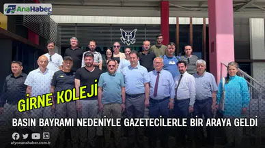 Girne Koleji, Basın Bayramı Nedeniyle Gazetecilerle Bir  Araya Geldi