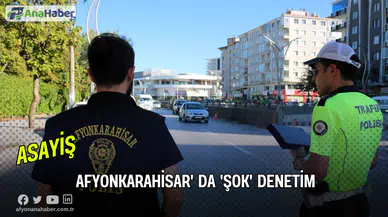 Afyonkarahisar' da 'Şok' Denetim