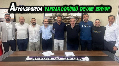 Afyonspor'da Peş Peşe İstifalar