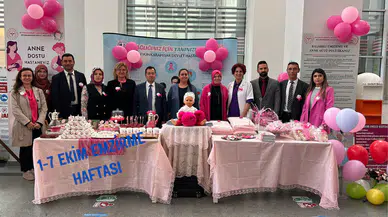 AFYONKARAHİSAR DEVLET HASTANESİNDE ‘EMZİRME HAFTASI’ FARKLI BİR ETKİNLİKLE KUTLANDI