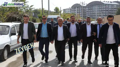 MEHMET ZEYBEK’TEN ALİ ÇETİNKAYA MAHALLESİ'NE ZİYARET