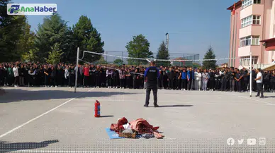AFAD’DAN LİSE ÖĞRENCİLERİNE AFET EĞİTİMİ