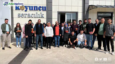SANDIKLI MYO ÖĞRENCİLERİ SERA UYGULAMALARINI YERİNDE İNCELEDİ