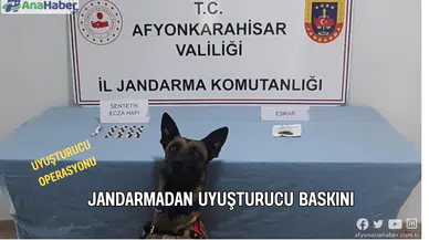 JANDARMADAN UYUŞTURUCU BASKINI