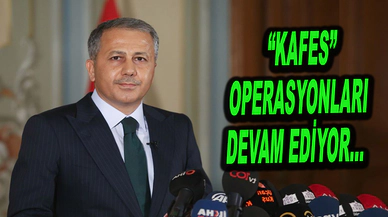 İçişleri Bakanı Yerlikaya: "Düzenlenen operasyonlarda 150 şüpheli şahıs yakalandı."