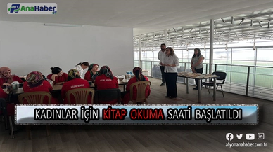 BU SERADA ÇALIŞAN KADINLAR İÇİN ‘KİTAP OKUMA’ SAATİ BAŞLATILDI