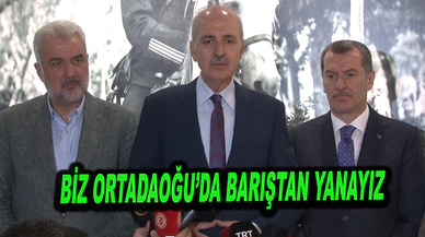 "Başkenti Kudüs olan tam manasıyla bağımsız egemen bir Filistin Devleti kurulmalıdır"