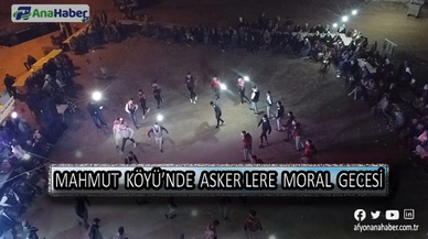 ŞUHUT’TA KINALI KUZULAR ASKER EĞLENCESİNDE MORAL DEPOLADI