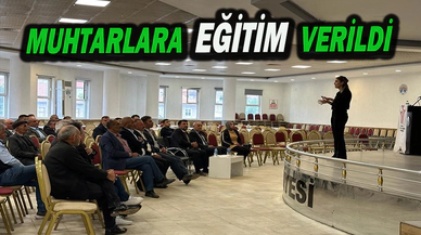 Mahalle Ve Köy Muhtarına 'Erken Yaşta Ve Zorla Evlilikle İlgili Eğitim Verildi