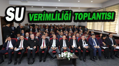 Su Verimliliği Toplantısı Yapıldı