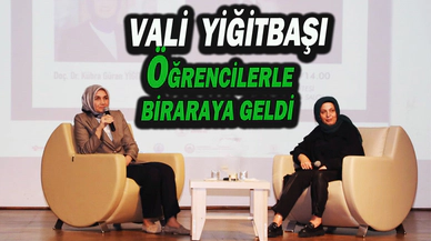 Vali Yiğitbaşı Öğrencilerle Söyleşide Bir Araya Geldi