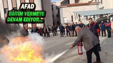 Sinanpaşa’da Kamu Personellerine Afad’dan Eğitim