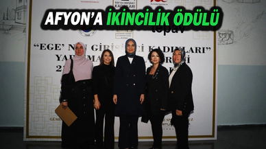 Afyon’a İkincilik Ödülü