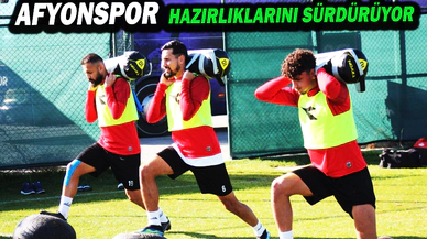 Afyonspor, Nazilli Belediyespor Hazırlıklarını Sürdürüyor