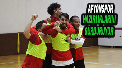 Afyonspor, Ankara Demirspor maçı hazırlıklarını sürdürüyor