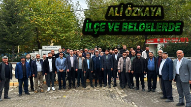 Özkaya, İlçe Ve Belde Ziyaretlerine Devam Ediyor